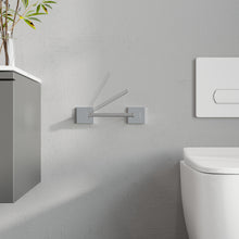 Load image into Gallery viewer, RUACQ Toilet Paper Holder and Towel Ring Bathroom Accessories Hardware Set, Stainless Steel and Zinc Alloy, Chrome, CQ-87010-2P-C