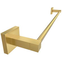 Load image into Gallery viewer, RUACQ 24inch Towel Bar Wall Mounted, One-piece Rod, Stainless Steel, Brushed Nickel, CQ-87001-24-N