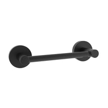 Load image into Gallery viewer, Double Post Pivoting Toilet Paper Holder Matte Black 51510C-B