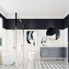 Load image into Gallery viewer, Wall-Mount Makeup Mirror Matte Black Series-252