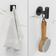 Load image into Gallery viewer, 6 PCS Bathroom Hardware Set, Matte Black Stainless Steel Bathroom Accessories Kit