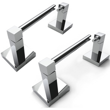 Load image into Gallery viewer, RUACQ Toilet Paper Holder Wall Mounted, Double Post Pivoting, Stainless Steel and Zinc Alloy
