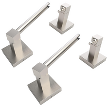 Load image into Gallery viewer, RUACQ Toilet Paper Holder Wall Mounted, Double Post Pivoting, Stainless Steel and Zinc Alloy
