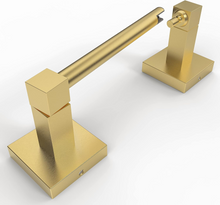Load image into Gallery viewer, RUACQ Toilet Paper Holder Wall Mounted, Double Post Pivoting, Stainless Steel and Zinc Alloy
