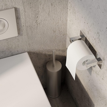 Load image into Gallery viewer, RUACQ Toilet Paper Holder Wall Mounted, Double Post Pivoting, Stainless Steel and Zinc Alloy, Chrome, CQ-87010C-C
