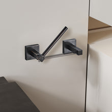 Load image into Gallery viewer, RUACQ Toilet Paper Holder Wall Mounted, Double Post Pivoting, Stainless Steel and Zinc Alloy, Oil Rubbed Bronze, CQ-87010C-ORB
