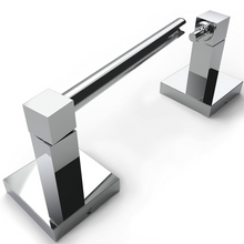 Load image into Gallery viewer, RUACQ Toilet Paper Holder Wall Mounted, Double Post Pivoting, Stainless Steel and Zinc Alloy
