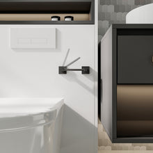 Load image into Gallery viewer, RUACQ Toilet Paper Holder Wall Mounted, Double Post Pivoting, Stainless Steel and Zinc Alloy
