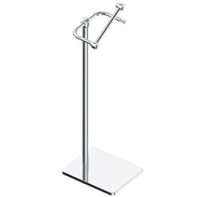 Load image into Gallery viewer, RUACQ Toilet Paper Holder Stand with Post Pivoting Design, Stable Weighted Base, SUS304 Stainless Steel
