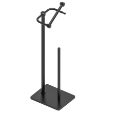 Load image into Gallery viewer, RUACQ Toilet Paper Holder Stand with Post Pivoting Design, Stable Weighted Base, SUS304 Stainless Steel
