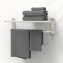 Load image into Gallery viewer, 18 inch Towel Rack Brushed Nickel
