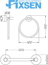 Load image into Gallery viewer, 4 Pieces Bathroom Hardware Accessories Set
