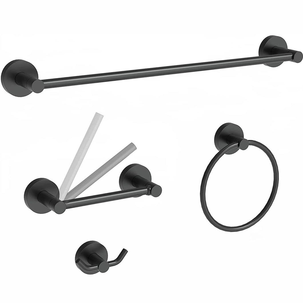 4 Pieces Bathroom Hardware Accessories Set