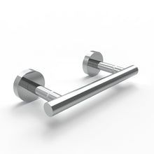 Load image into Gallery viewer, Double Post Pivoting Toilet Paper Holder Matte Black 71710-B

