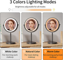 Load image into Gallery viewer, 8&#39;&#39; LED Portable Makeup Mirror
